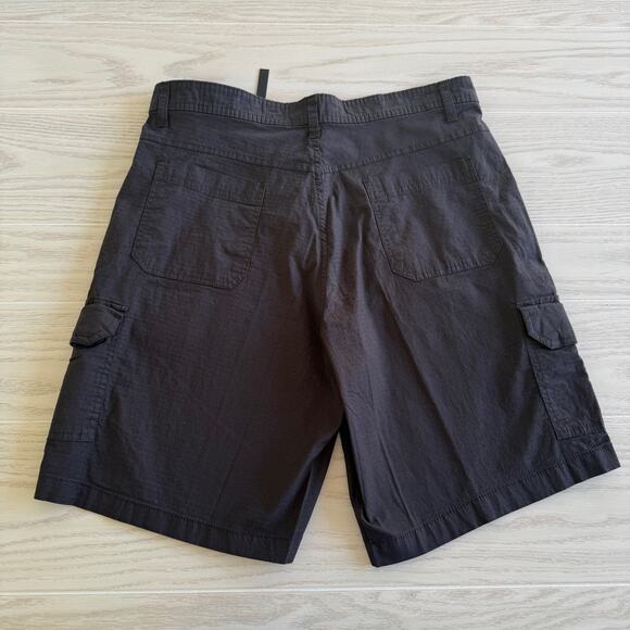Bowery & Broome Men’s Cargo Shorts Size 34 Dark Gray NWT Flaw - Picture 6 of 7
